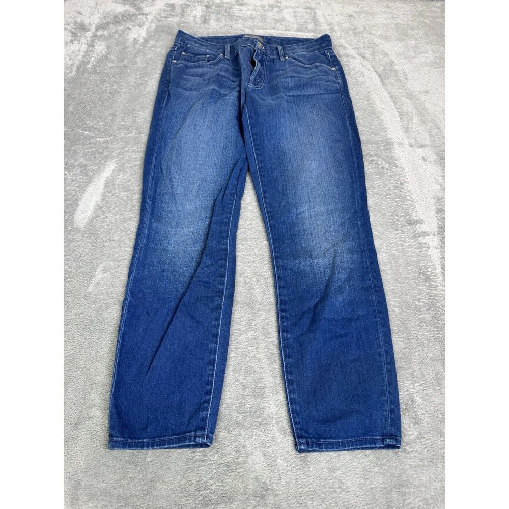 Mother The Looker Crop Jeans Women's Size 28 Blue